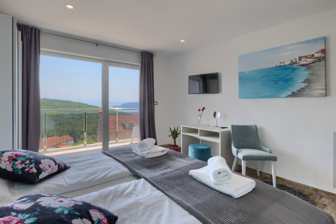 Villa Maru s bazenom, Martina, Brseč, Hrvatska Martina