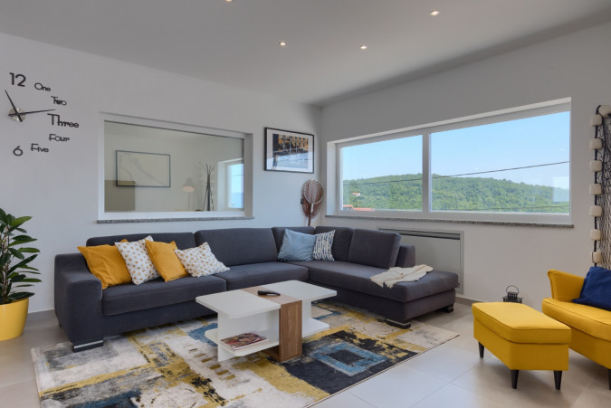 Interijer, Villa Maru s bazenom, Martina, Brseč, Hrvatska Martina