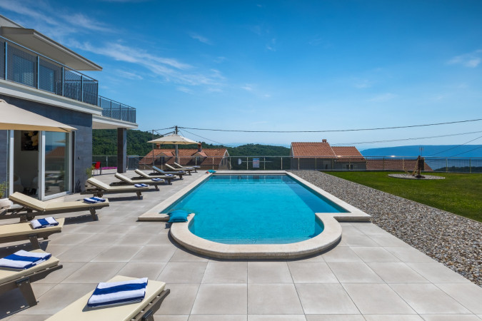 Eksterijer, Villa Maru s bazenom, Martina, Brseč, Hrvatska Martina