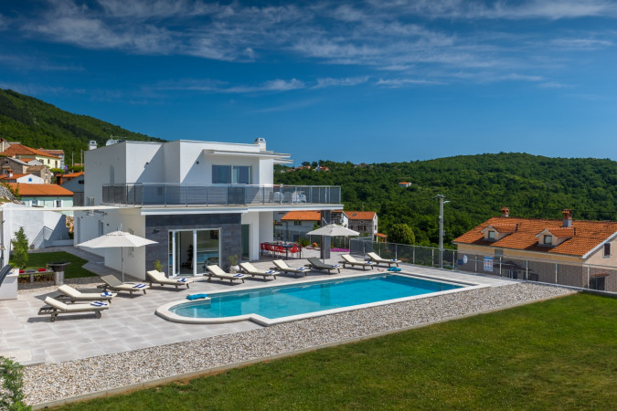 Eksterijer, Villa Maru s bazenom, Martina, Brseč, Hrvatska Martina