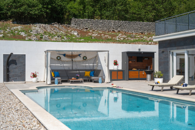 Eksterijer, Villa Maru s bazenom, Martina, Brseč, Hrvatska Martina