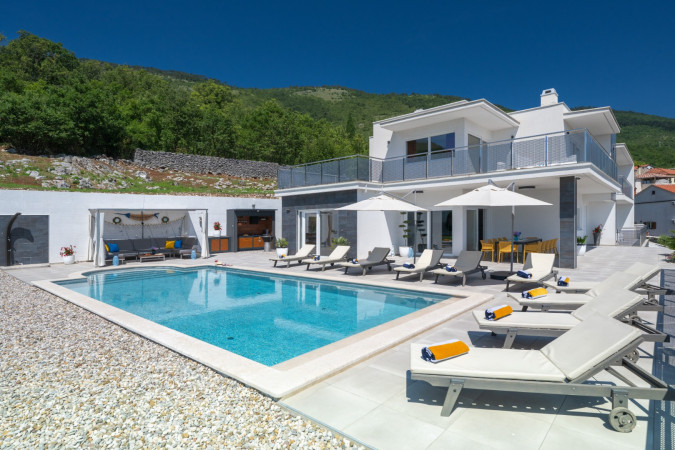 Eksterijer, Villa Maru s bazenom, Martina, Brseč, Hrvatska Martina