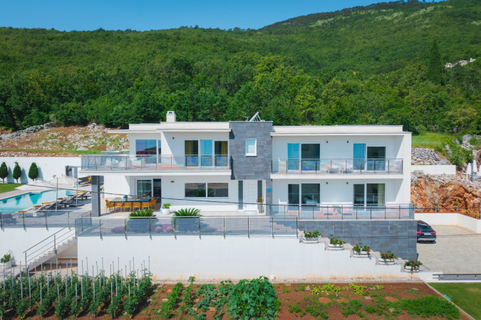 Eksterijer, Villa Maru s bazenom, Martina, Brseč, Hrvatska Martina