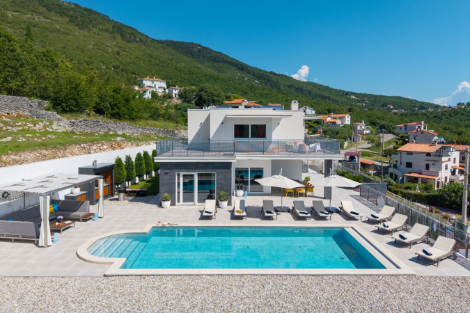 Eksterijer, Villa Maru s bazenom, Martina, Brseč, Hrvatska Martina