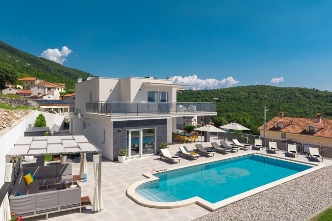 Eksterijer, Villa Maru s bazenom, Martina, Brseč, Hrvatska Martina