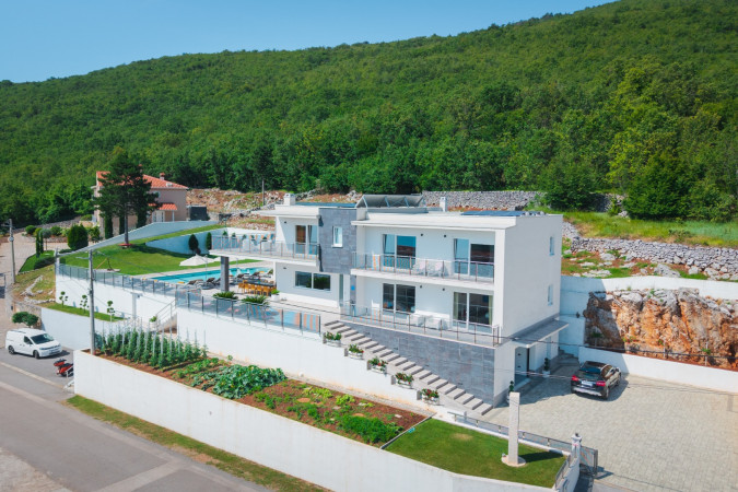 Eksterijer, Villa Maru s bazenom, Martina, Brseč, Hrvatska Martina