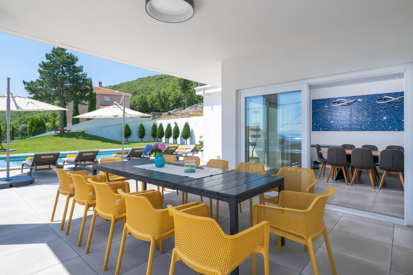 Enchanting Brseč - Historical Gem on the Kvarner Coast, Villa Maru with Pool, Martina, Brseč, Croatia Martina